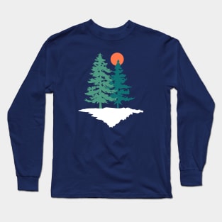 Minimalist Abstract Nature Art #11 Long Sleeve T-Shirt